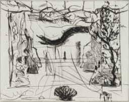 William Kentridge; Thinking Aloud, Small Thoughts, nine