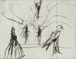 William Kentridge; Thinking Aloud, Small Thoughts, nine