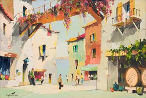 Cecil Rochfort D'Oyly-John; St. Tropez, French Riviera