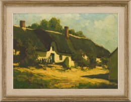 Edward Roworth; Old Cottage at Dawn, Cape