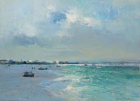 Errol Boyley; Boats on a Shoreline