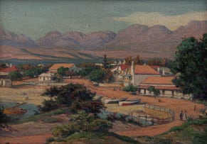 Erich Mayer; Town Scene