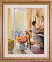 Mari Vermeulen-Breedt; Lady in her Boudoir