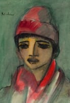 Carl Büchner; Boy with Red Hat