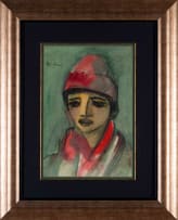 Carl Büchner; Boy with Red Hat