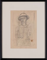 Alexis Preller; Prisoner of War (recto); Theatre des Quinze Set Design (verso)