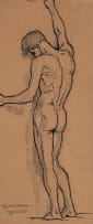 Erich Mayer; Standing Nude