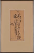 Erich Mayer; Standing Nude