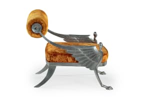 Mark Brazier-Jones; Pair of aluminium 'Son of Atlantis' armchairs attributed to Mark Brazier-Jones, England
