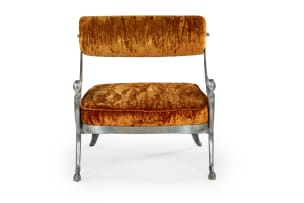 Mark Brazier-Jones; Pair of aluminium 'Son of Atlantis' armchairs attributed to Mark Brazier-Jones, England