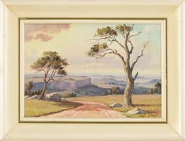 Christopher Tugwell; Gravel Pathway in the Mountains