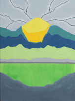 Thebe Phetogo; Lowe (Day Painting 6)
