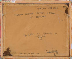 Gordon Vorster; Impression Received during Landing Areoplane (sic)