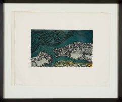 Cecil Skotnes; Woltemade Rescues Two Sailors, from The White Monday Disaster portfolio