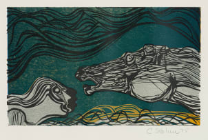 Cecil Skotnes; Woltemade Rescues Two Sailors, from The White Monday Disaster portfolio