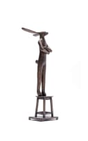Guy du Toit; Hare on a Chair 4 (Medium)