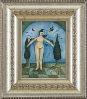 Hannetjie de Clercq; Standing Nude