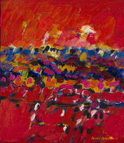 Penny Stutterheim; Abstract Landscape, three