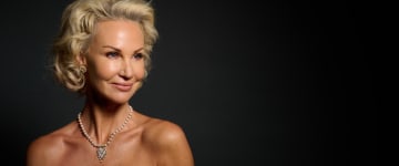 Diamond and pearl necklace