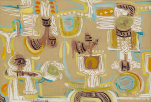 Walter Battiss; Abstract Composition