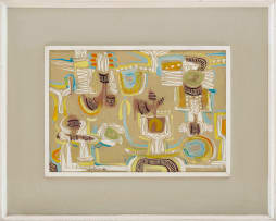 Walter Battiss; Abstract Composition