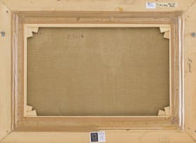 Gabriel de Jongh; River Valley, Mountains Beyond