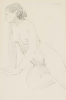 Eleanor Esmonde-White; Nude, study