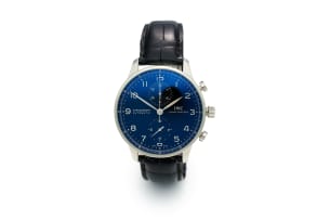 IWC stainless steel ‘Portuguese Chronograph’ gentleman’s wristwatch Ref. IW371447