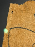 Unrecorded artist, Democratic Republic of Congo; Pongo Mbuti barkcloth