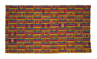 Unrecorded artist, Ewe Peoples; Woman's wrap