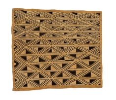 Unrecorded artist, Shoowa Peoples; Plush fabric/ Kasaai velvet