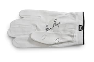 The Gary Player Signature BMW 7 Series 1 of 1; including a limited edition Gary Player Montblanc writing instrument and a PXG golf bag and glove