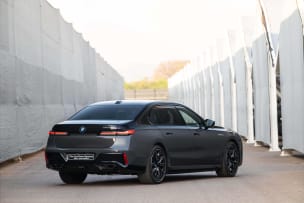 The Gary Player Signature BMW 7 Series 1 of 1; including a limited edition Gary Player Montblanc writing instrument and a PXG golf bag and glove