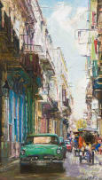 Manuel Perez Marrero; Havana Street Scene