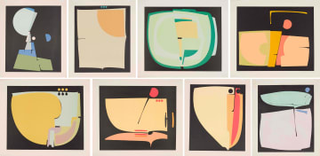 Ernst de Jong; Night's Passage Series I to VIII, eight