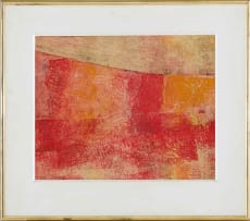 Olivia Watson; Abstract in Red