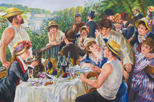 Gerhard Batha; After Renoir, Luncheon of the Boating Party