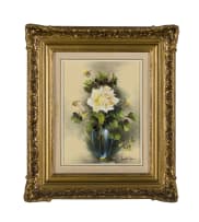 Jeanette Dykman; Roses in a Vase