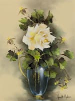 Jeanette Dykman; Roses in a Vase