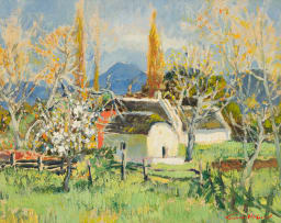 Terence McCaw; Landscape with Farm House