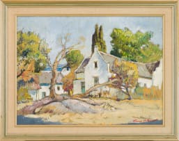 Terence McCaw; Landscape with Cottages