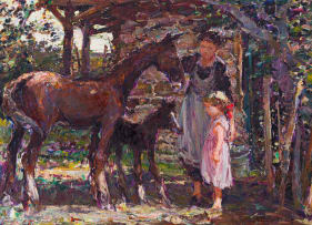 Adriaan Boshoff; Horse and Foal