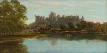 Robert Weir Allan; Windsor Castle, from the Thames