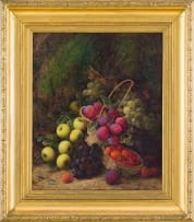 George Clare; A Composition with Baskets of Fruit