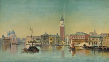 Frantisek Hanus Herink; Canal Grande in Venezia (The Canal Grand Venice)