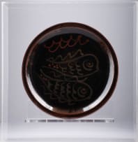 Esias Bosch; Fish and wave platter