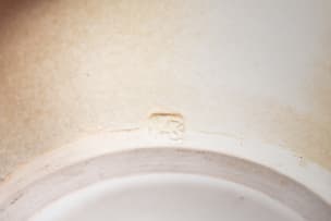 Anton Bosch; Vase with blue lines