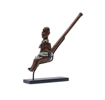 Unrecorded artist, Sotho or S.Nguni Peoples; Figurative man’s pipe