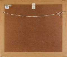 Sam Nhlengethwa; My Grandmother's Kitchen in the Sixties