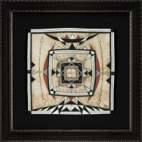 Rodney Blumenfeld; Framed tile